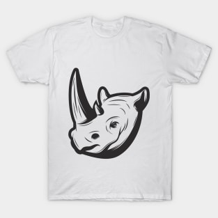 rhino artwork T-Shirt